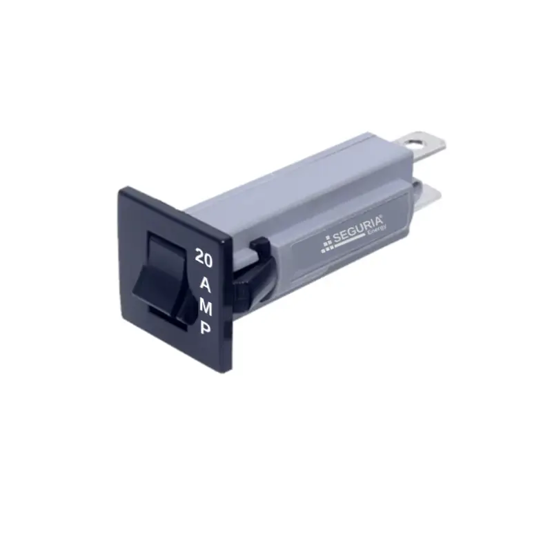 Circuit Breaker 20A Panel 50VDC 125 -250VAC Disyuntor tipo montaje panel 20 AMP