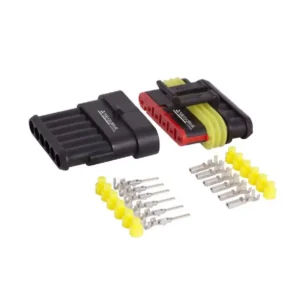 Conector 6 Pines Hembra y Macho AMP Superseal 1.5mm 282090-1 Conector Automotriz 282108-1