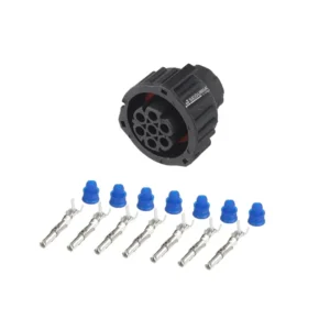 Conector Automotriz 7P hembra circular roscado 967650-1 para conexiones automotriz 12v-24v en Lima Peru