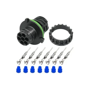 Conector Automotriz 7P macho circular 1718230-1 para conexiones automotriz 12v-24v en Lima Peru