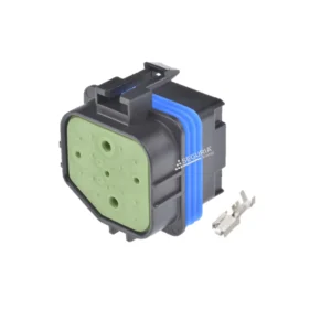 Conector 5 Pines SE25004 hembra conector automotriz para rele de 5 pines color verde y negro repuesto automotriz
