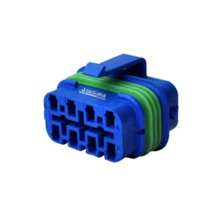 Conector 8 Pines SE28012 azul hembra conector automotriz 8P color azul para arnes electrico automotriz