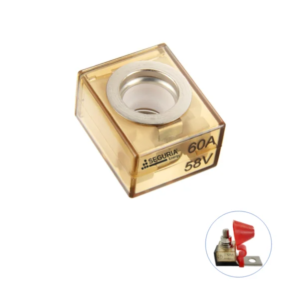 Caja De Fusibles Compacta De 4 Circuitos Para Montaje En Batería BS