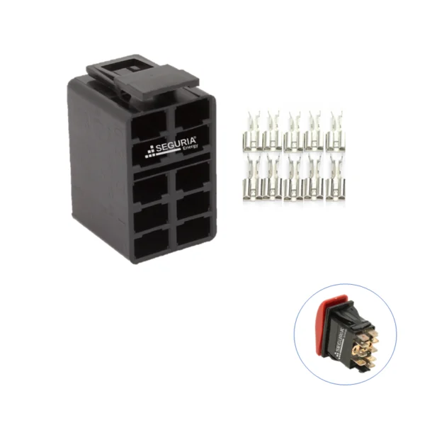 Conector 10P para Interruptor Basculante de 10 pines interruptor balancin vc1 repuesto original Peru