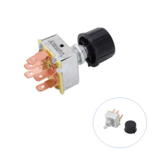 Interruptor giratorio 4 Velocidades 12v 24v 10A 5 pines para new holland camion maquinaria pesada