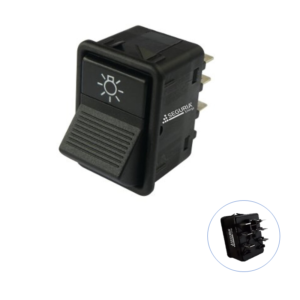 Interruptor Basculante 6P SE3072 ON-OFF para luces automotriz bus y camion 12V 24V en Lima Peru
