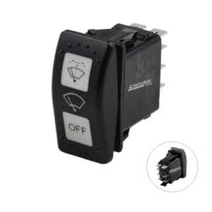 Interruptor Basculante 7P SE3082 ON-OFF para limpiaparabrisas automotriz 12V 24V en Lima Peru